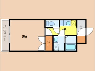 蓮ケ池駅 徒歩5分 2階の物件間取画像